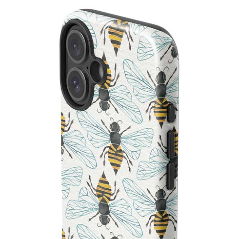 Honey Bee by Cat Coq iPhone 16 Impact Case